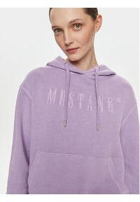 Mustang Bluza Margo 1014961 Fioletowy Oversize. Kolor: fioletowy. Materiał: bawełna #2