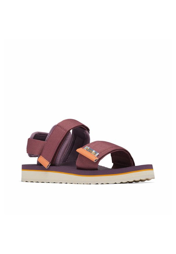 columbia - Sandały Turystyczne Damskie Columbia Via Sandal Desert Nights. Kolor: fioletowy. Sport: turystyka piesza