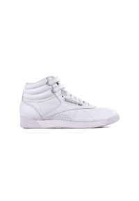 Reebok - Buty na co dzień damskie REEBOK F/S/ HI skóra. Okazja: na co dzień. Zapięcie: rzepy. Kolor: biały. Materiał: skóra