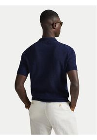 Polo Ralph Lauren Polo 710B13891004 Granatowy Regular Fit. Typ kołnierza: polo. Kolor: niebieski. Materiał: bawełna #4