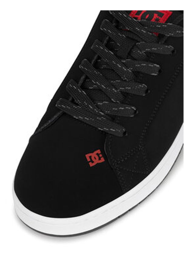 DC Sneakersy COURT GRAFFIK 300529-BW5 Czarny. Kolor: czarny. Materiał: skóra