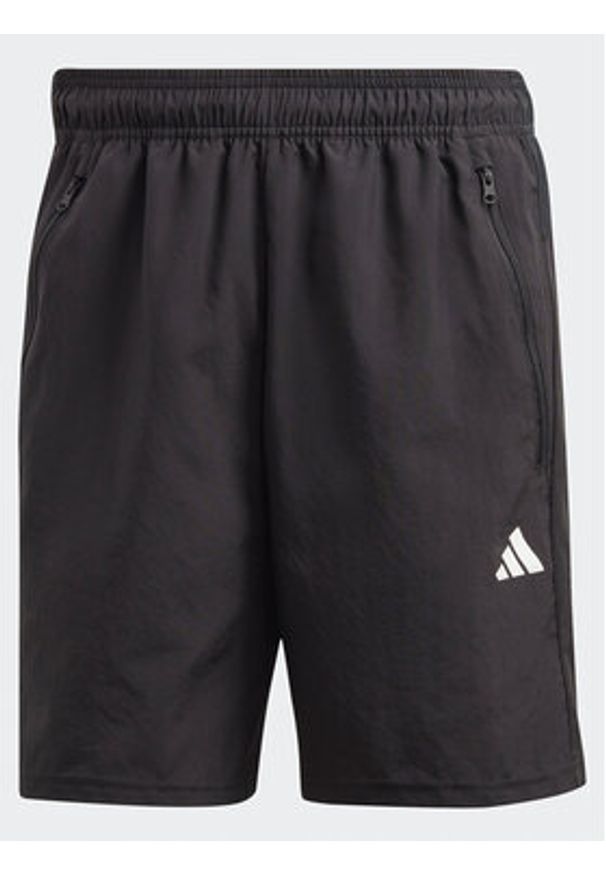 Adidas - adidas Szorty sportowe Train Essentials Woven Training Shorts IC6976 Czarny Regular Fit. Kolor: czarny. Materiał: syntetyk. Styl: sportowy