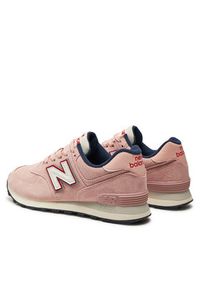 New Balance Sneakersy WL574YP2 Różowy. Kolor: różowy. Materiał: materiał. Model: New Balance 574 #5
