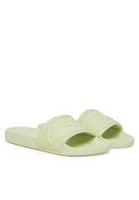 Calvin Klein Jeans Klapki Slide Pu Hf Mg YW0YW01879 Zielony. Kolor: zielony. Materiał: skóra #5