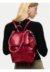 Desigual Plecak 26SAKP20 Czerwony. Kolor: czerwony. Materiał: skóra #6