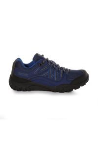 Edgepoint Low Junior Regatta dziecięce trekkingowe buty. Kolor: niebieski. Materiał: poliester. Sport: turystyka piesza