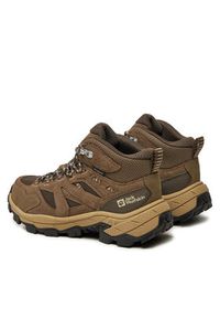 Jack Wolfskin Trekkingi Vojo Tour Texapore Mid W A62071 Szary. Kolor: szary. Materiał: skóra