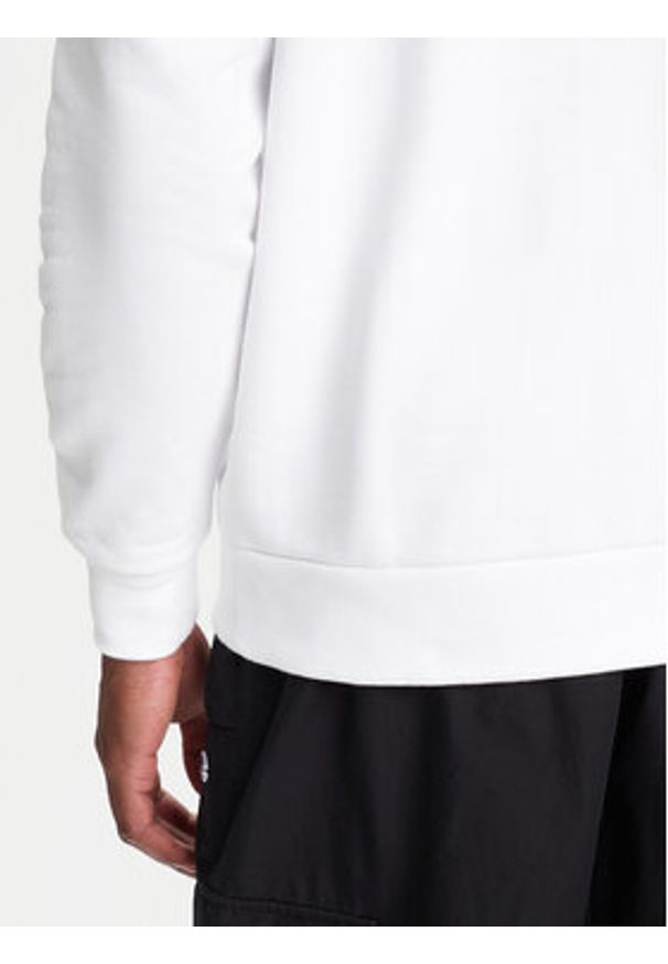 Kappa Bluza Authentic Nymphe 321Y1MW Biały Comfort Fit. Kolor: biały. Materiał: bawełna