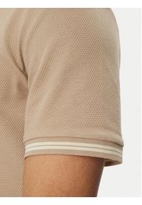 JOOP! Jeans Polo 15 JJJ-17Amare 30046012 Beżowy Modern Fit. Typ kołnierza: polo. Kolor: beżowy. Materiał: bawełna #4