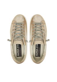 GOLDEN GOOSE Sneakersy GWF00105.F007506.65132 Beżowy. Kolor: beżowy. Materiał: zamsz, skóra