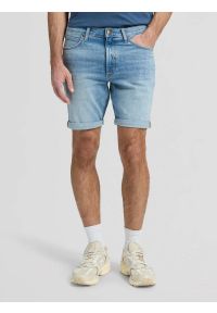 Lee - MESKIE SZORTY LEE RIDER SHORT BLUE HARVEST 112376382 #1
