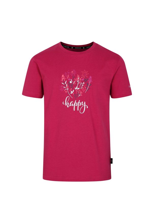 DARE 2B - T-shirt Dziecięca Amuse II. Kolor: różowy. Sport: turystyka piesza