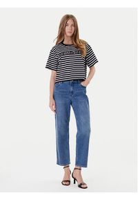 MICHAEL Michael Kors T-Shirt MT551R9HM7 Czarny Relaxed Fit. Kolor: czarny. Materiał: bawełna #5