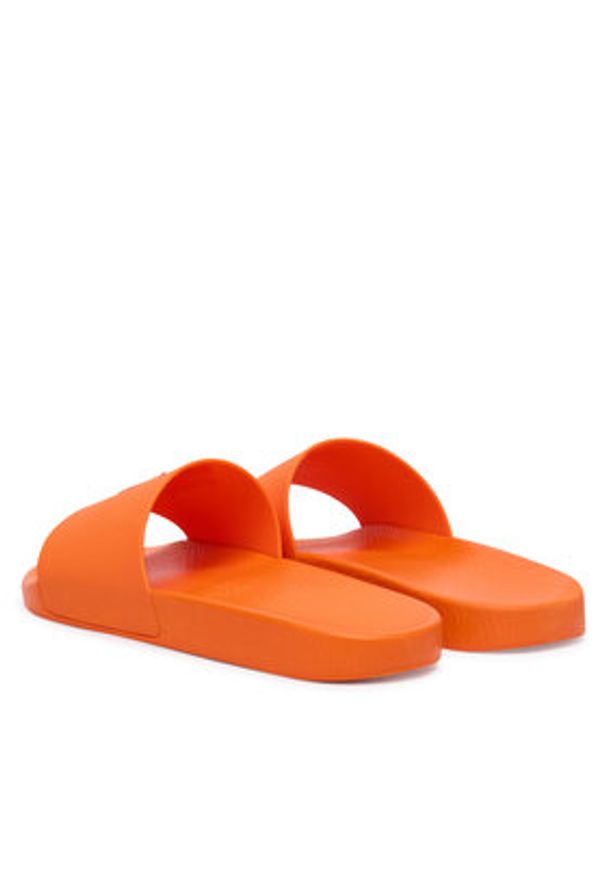 Polo Ralph Lauren Klapki 809P07314004 Pomarańczowy. Kolor: pomarańczowy. Materiał: guma