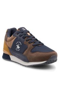 Beverly Hills Polo Club Sneakersy ACES-01 Granatowy. Kolor: niebieski. Materiał: materiał #6