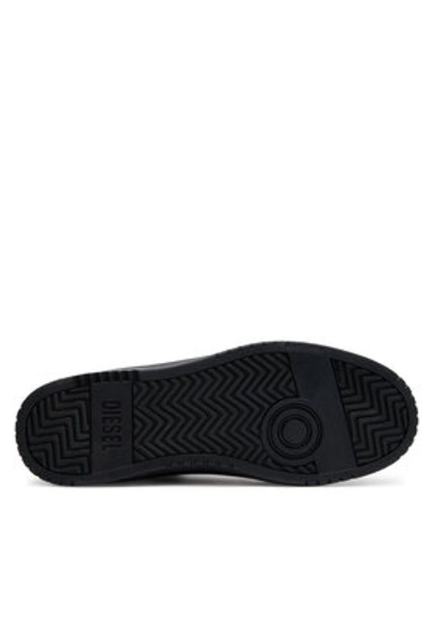 Diesel Sneakersy S-Tracker-D Mid Y03600P5576 Czarny. Kolor: czarny. Materiał: skóra