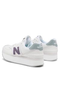 New Balance Sneakersy WL574ZFG Biały. Kolor: biały. Materiał: materiał. Model: New Balance 574 #2