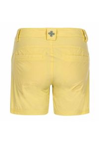 Lekkie spodenki damskie outdooroowe Kilpi SUNNY-W. Kolor: żółty