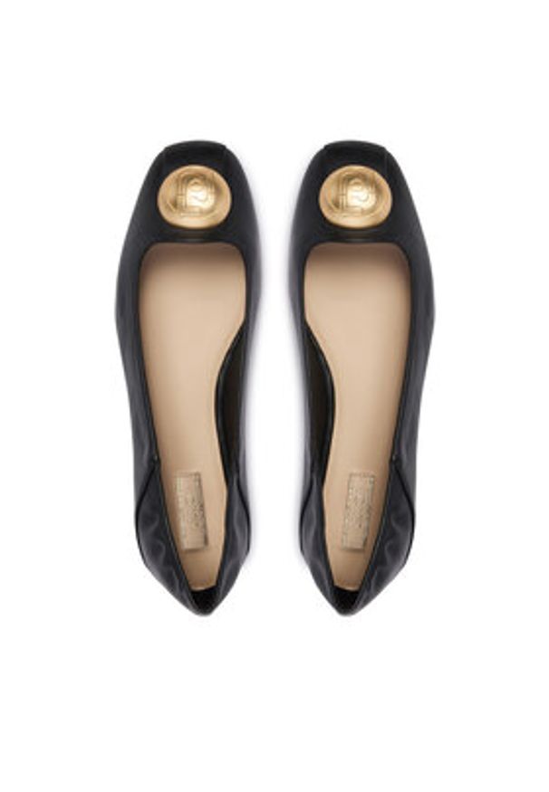 Liu Jo Baleriny Birgitte 09 SA6033 P0062 Czarny. Kolor: czarny. Materiał: skóra