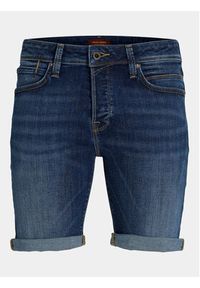 Jack & Jones - Jack&Jones Szorty jeansowe Jjirick 12250489 Niebieski Regular Fit. Kolor: niebieski. Materiał: bawełna #3