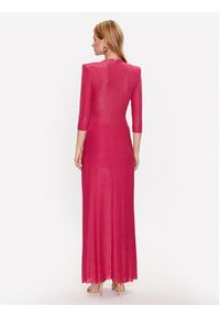 Liu Jo Sukienka wieczorowa CF3223 J1923 Różowy Regular Fit. Kolor: różowy. Materiał: wiskoza. Styl: wizytowy #3
