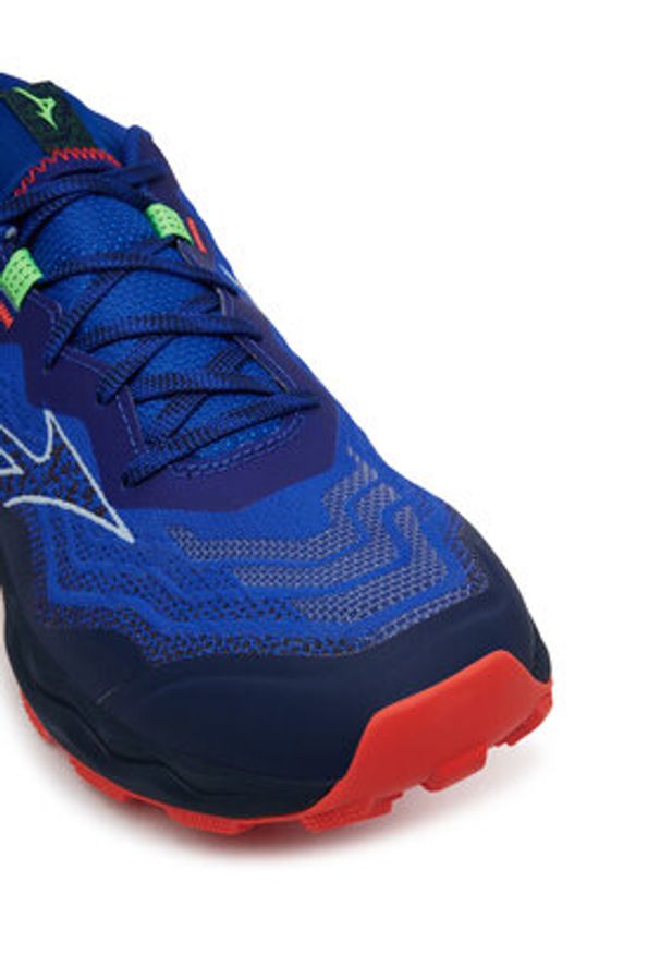 Mizuno Buty do biegania Wave Daichi 9 J1GJ2571 Niebieski. Kolor: niebieski. Materiał: materiał. Model: Mizuno Wave