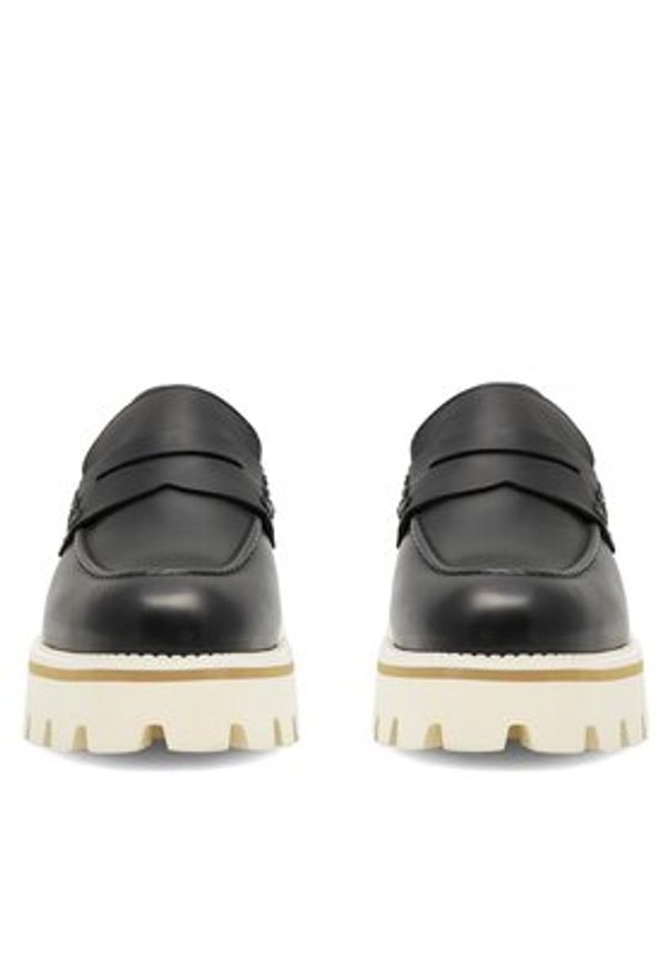 Badura Loafersy GISELLE-24SS202 Czarny. Kolor: czarny. Materiał: skóra