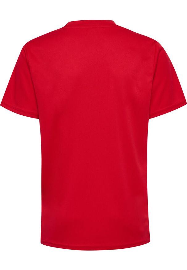 Niezbędna koszulka dziecięca Hummel. Kolor: wielokolorowy, czerwony, różowy. Sport: piłka nożna