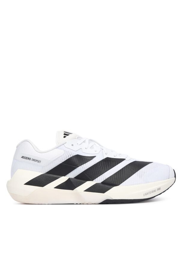 Adidas - adidas Buty na siłownię adizero Dropset Pro Training Shoes KK1551 Biały. Kolor: biały. Materiał: materiał. Sport: fitness