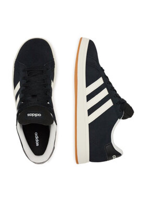 Adidas - adidas Sneakersy GRAND COURT 00s K JH6178 Granatowy. Kolor: niebieski. Materiał: zamsz, skóra