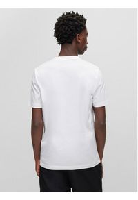 BOSS - Boss T-Shirt 50486210 Biały Slim Fit. Kolor: biały. Materiał: bawełna #4