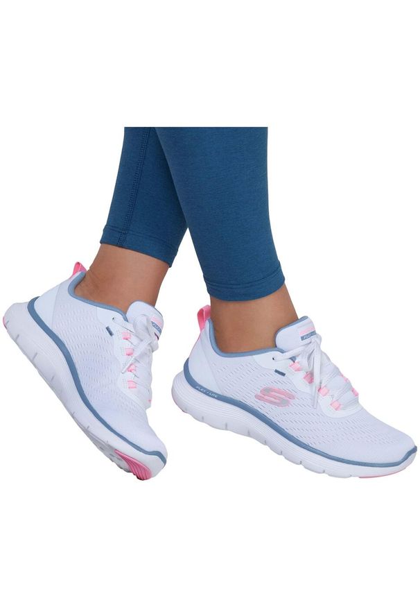 skechers - Buty damskie SKECHERS Flex Appeal 5.0 New Path. Kolor: biały