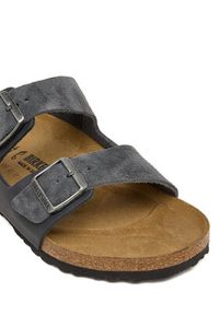 Birkenstock Klapki Arizona 1032435 Szary ciemny. Kolor: szary. Materiał: zamsz, skóra #2