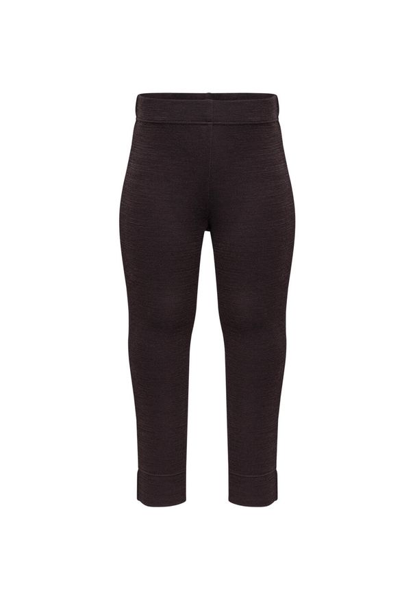Dziecięce legginsy wełniane Hummel Mini. Kolor: wielokolorowy, czarny, szary, brązowy. Materiał: wełna