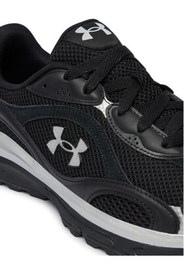 Under Armour Sneakersy UA Tech Runner 6011293 Czarny. Kolor: czarny. Materiał: skóra, zamsz