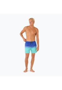 RIPCURL - Szorty kąpielowe męskie Rip Curl Laze Fade Volley. Kolor: niebieski