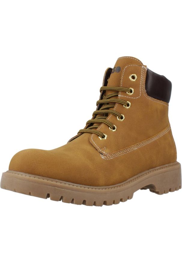 Buty ASSO AG17730 Żółty. Kolor: żółty. Materiał: tkanina, syntetyk. Sport: turystyka piesza