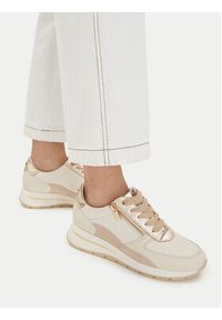 MEXX Sneakersy EO-25F589-1 Écru. Kolor: kremowy. Materiał: skóra #9