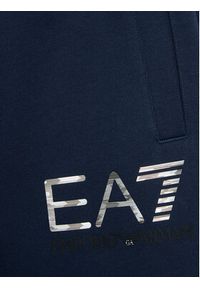 EA7 Emporio Armani Spodnie dresowe 6RBP54 BJEXZ 1554 Granatowy Regular Fit. Kolor: niebieski. Materiał: bawełna