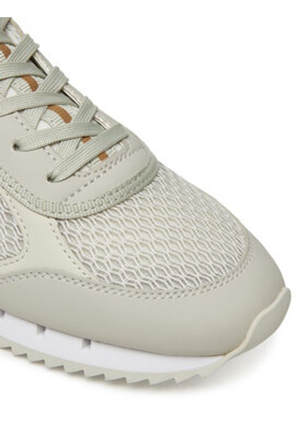 EA7 Emporio Armani Sneakersy X8X027 XK050 U453 Beżowy. Kolor: beżowy. Materiał: skóra