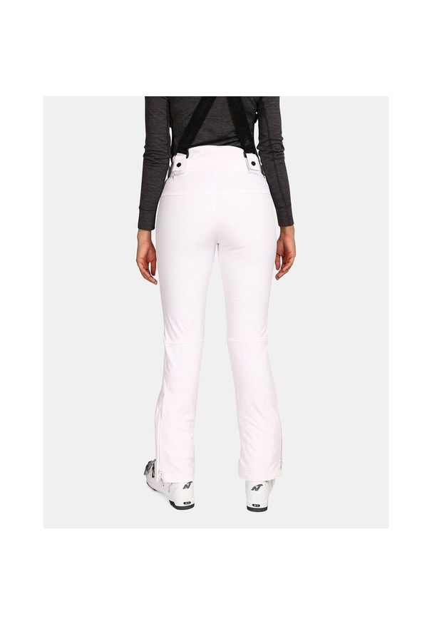 Spodnie narciarskie dla kobiet Kilpi Devine. Kolor: biały. Sezon: zima. Sport: narciarstwo