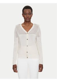 Fracomina Kardigan FS25ST8001K51401 Złoty Regular Fit. Kolor: złoty. Materiał: wiskoza #1