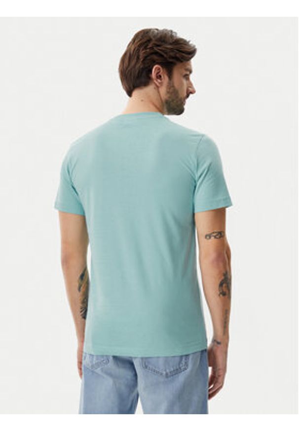 Calvin Klein Jeans T-Shirt J30J327100 Zielony Regular Fit. Kolor: zielony. Materiał: bawełna
