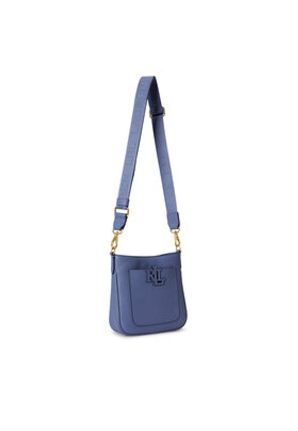 Lauren Ralph Lauren - LAUREN RALPH LAUREN Torebka 431982184007 Niebieski. Kolor: niebieski. Materiał: skórzane