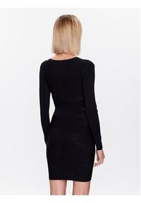 Blugirl Blumarine Sukienka koktajlowa RA3057-MA55N Czarny Slim Fit. Kolor: czarny. Materiał: syntetyk. Styl: wizytowy #5