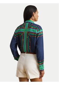 Lauren Ralph Lauren - LAUREN RALPH LAUREN Koszula 200P03687001 Kolorowy Relaxed Fit. Materiał: syntetyk. Wzór: kolorowy #3