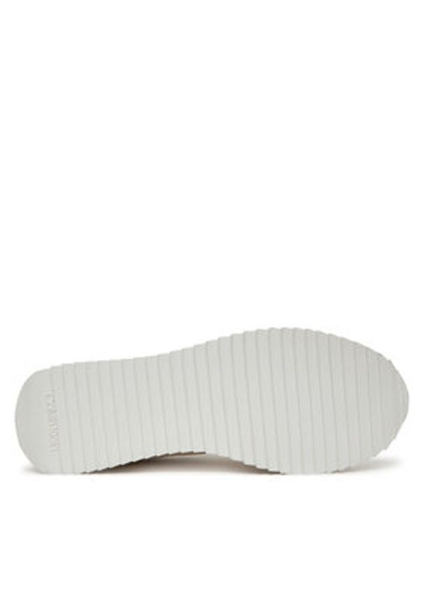 Calvin Klein Sneakersy Runner Lace Up - Jacq HW0HW02413 Écru. Materiał: materiał