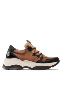 Hispanitas Sneakersy Andes HI222289 Brązowy. Kolor: brązowy. Materiał: zamsz, skóra #1