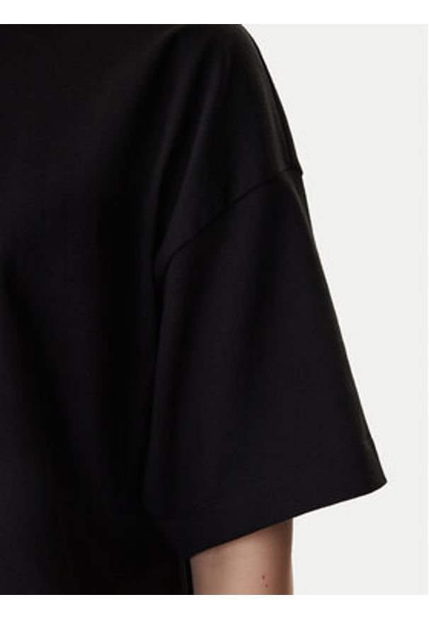 Hugo - HUGO T-Shirt Damelody 50561189 Czarny Regular Fit. Kolor: czarny. Materiał: bawełna