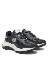 TwinSet - TWINSET Sneakersy 242TGT18C Czarny. Kolor: czarny. Materiał: skóra #4